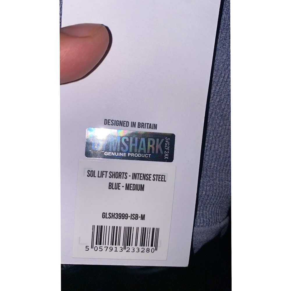 Gymshark Sol Lift Shorts NWT size Medium - Picture 8 of 9